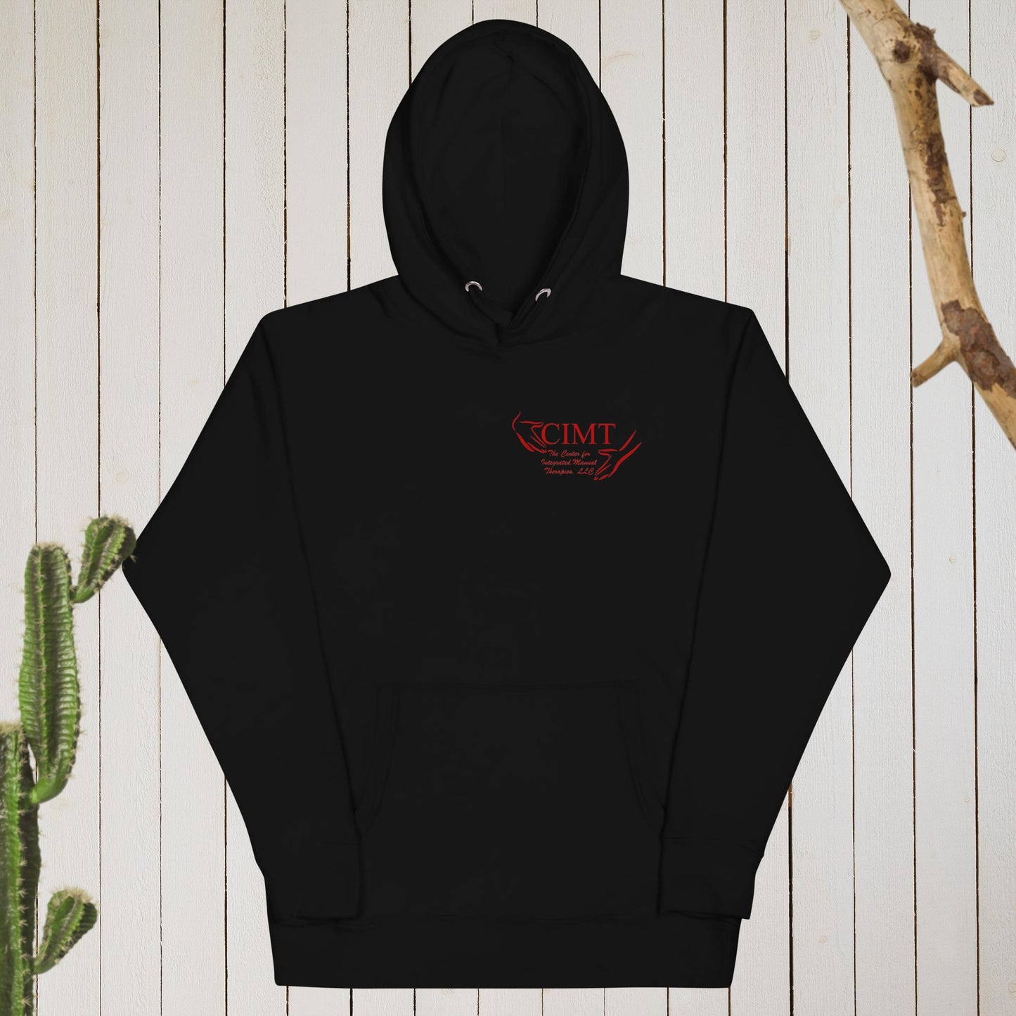 Comfort Hoodie, Red Logos