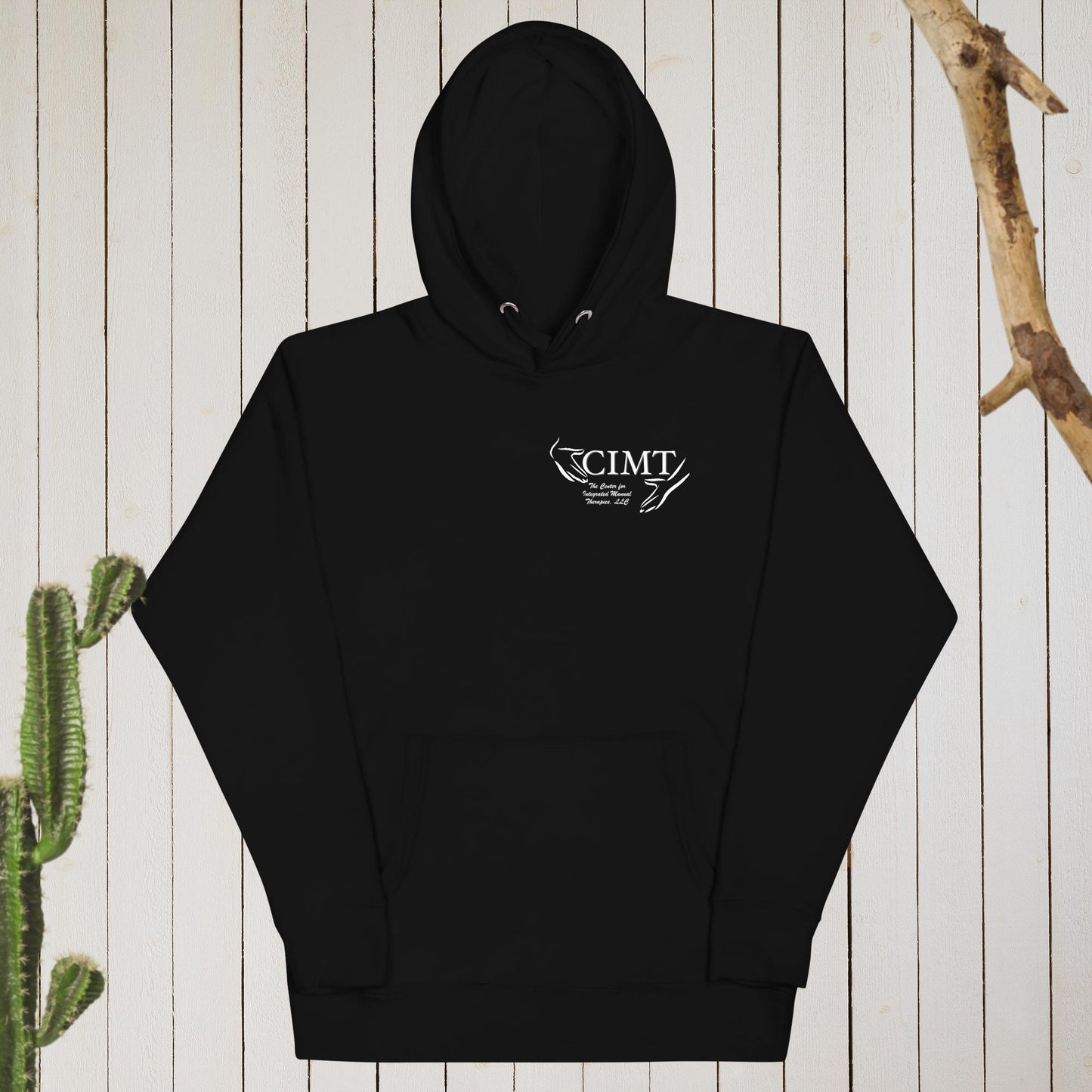 Comfort Hoodie, White Logos