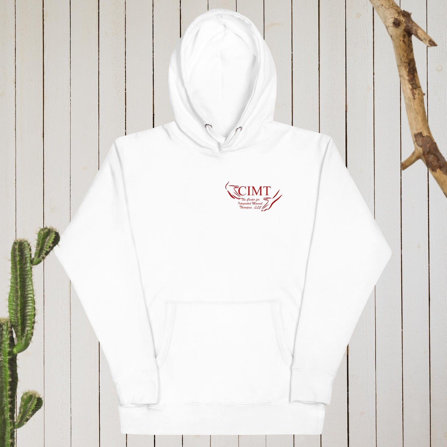 Comfort Hoodie, Red Logos